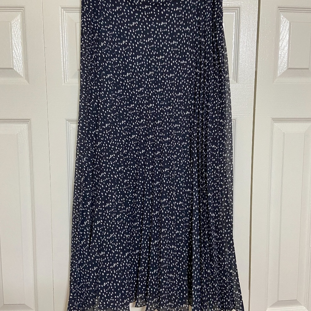 Ladies Size 6 Pleated Maxi Skirt